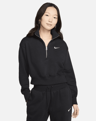 Nike X Cactus Jack Women's NRG Cropped 1/4 shops Zip Pullover Fleece Sweatshirt small